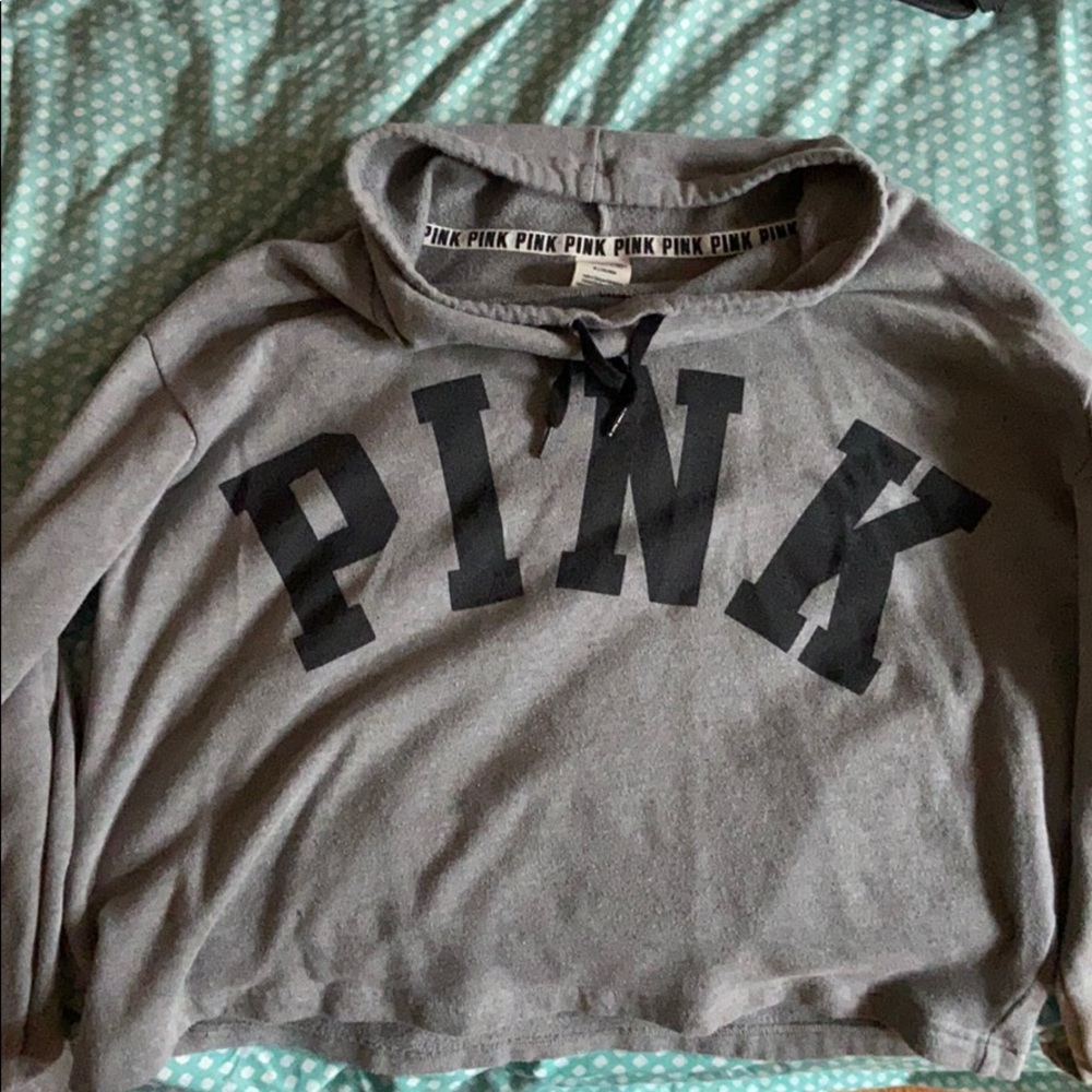 Pink hoodie